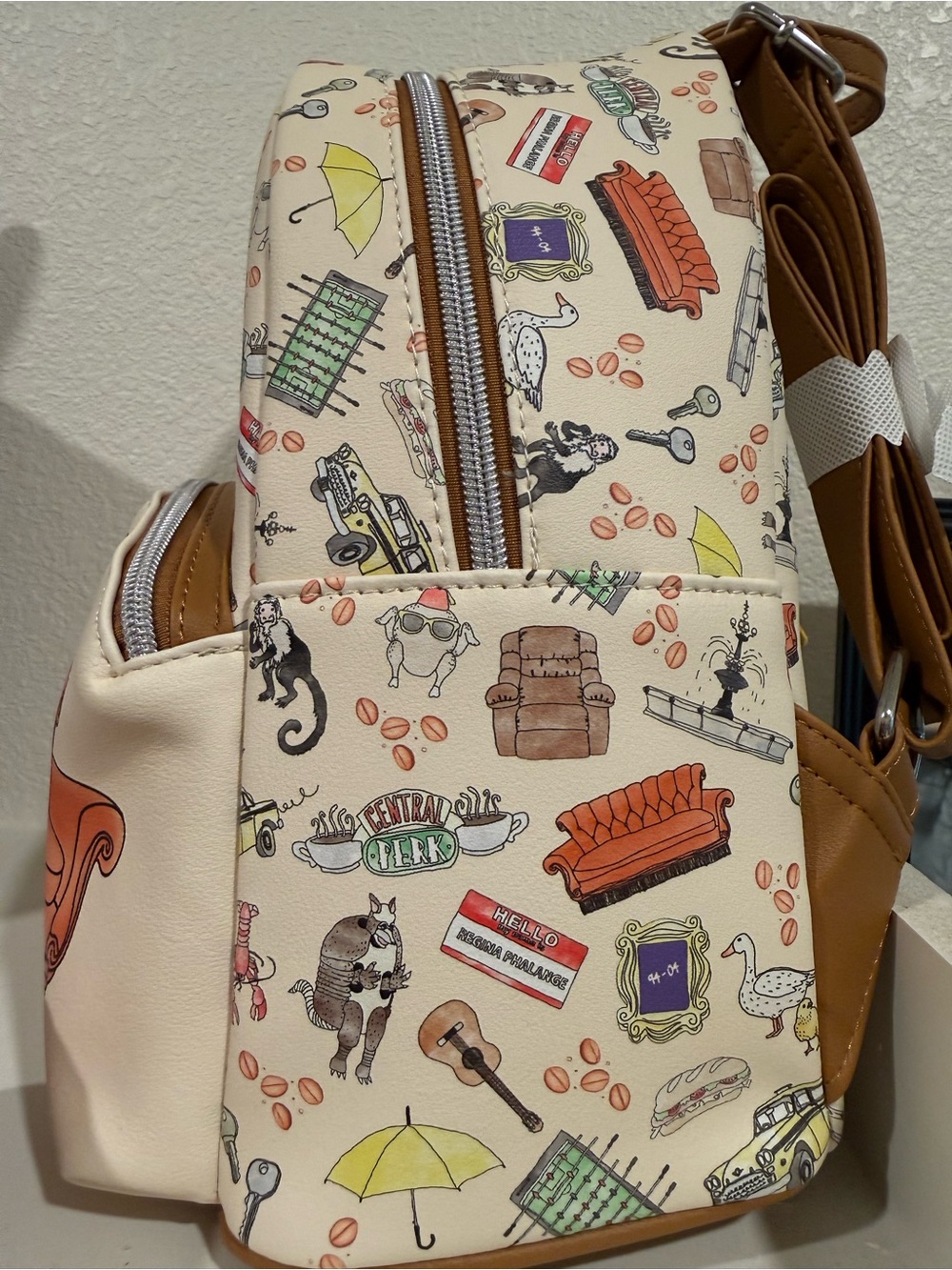 Loungefly Friends Mini Backpack - Picture 2 of 3